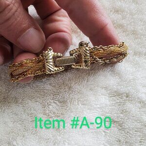 A Gold Bracelet,  wt. 16grams, item # A-90,